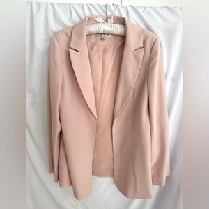 Blush colored suit jacket/blazer never been worn, perfect condition